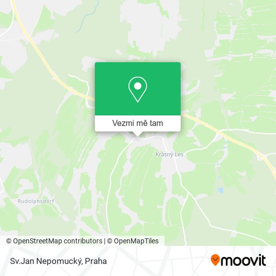 Sv.Jan Nepomucký mapa