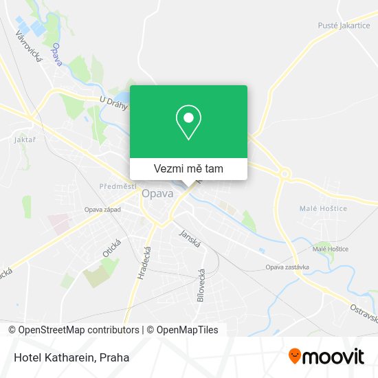 Hotel Katharein mapa