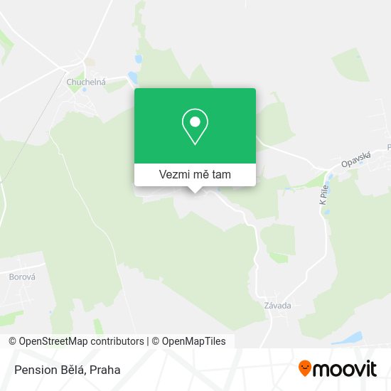 Pension Bělá mapa