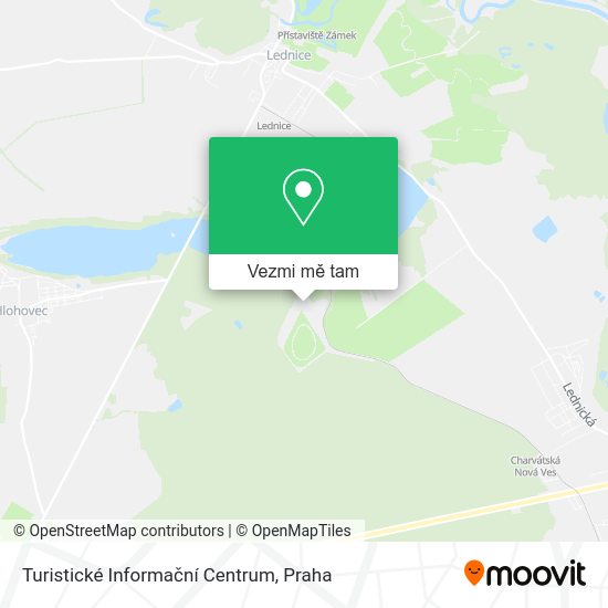 Turistické Informační Centrum mapa