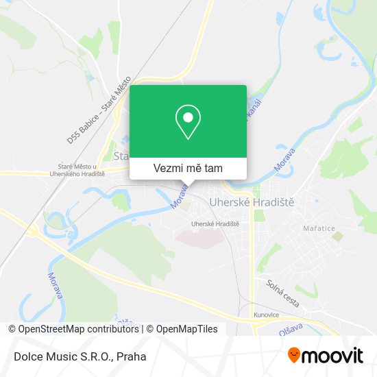 Dolce Music S.R.O. mapa
