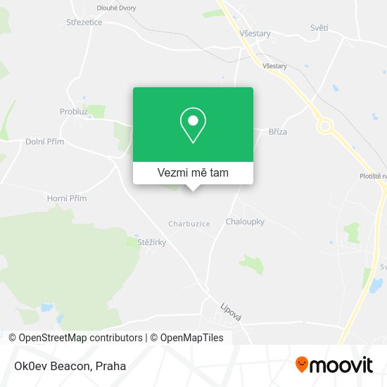 Ok0ev Beacon mapa
