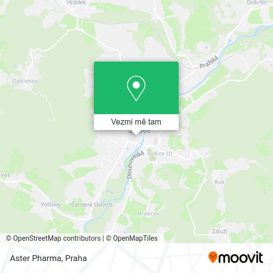 Aster Pharma mapa
