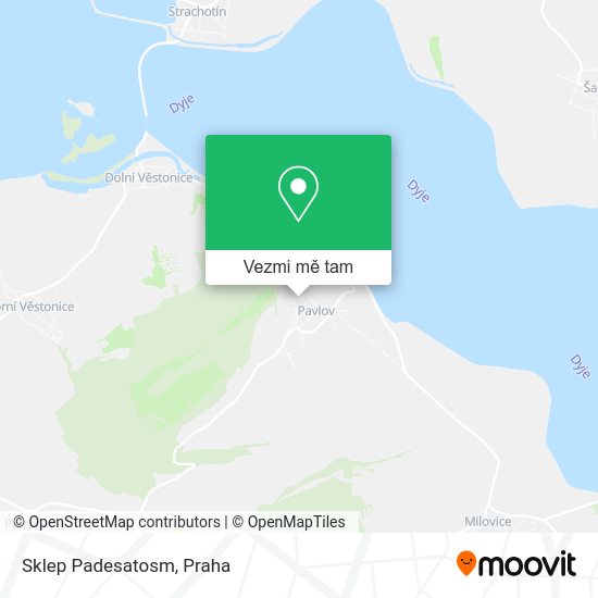 Sklep Padesatosm mapa