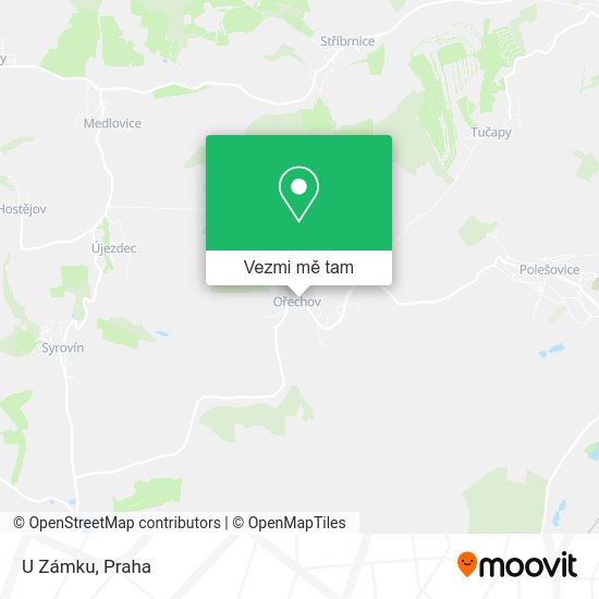 U Zámku mapa