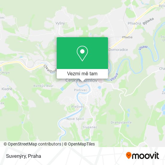 Suvenýry mapa