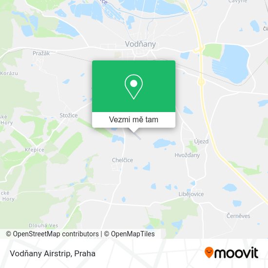 Vodňany Airstrip mapa