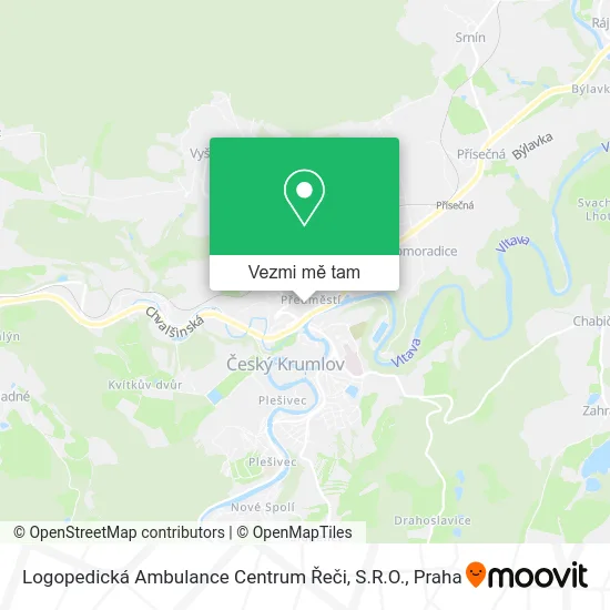 Logopedická Ambulance Centrum Řeči, S.R.O. mapa