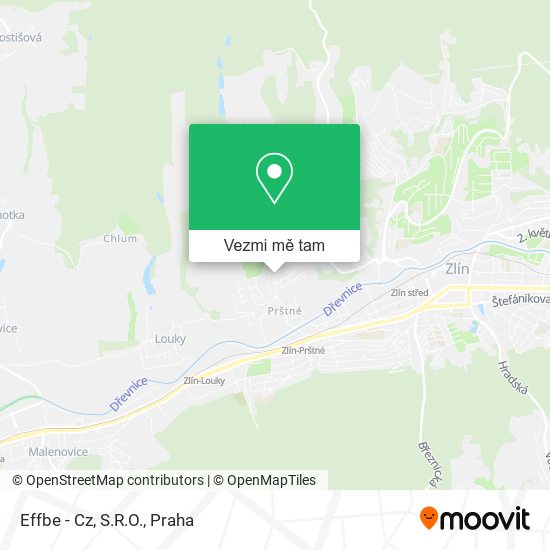 Effbe - Cz, S.R.O. mapa