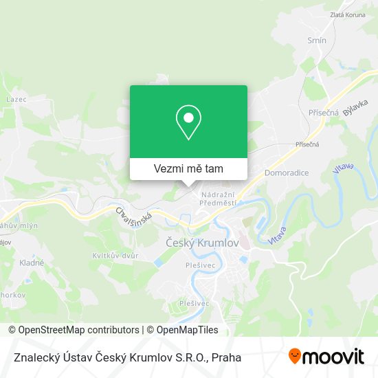 Znalecký Ústav Český Krumlov S.R.O. mapa