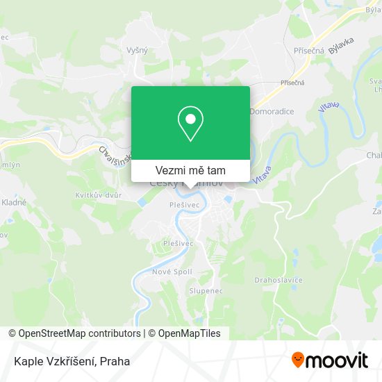 Kaple Vzkříšení mapa