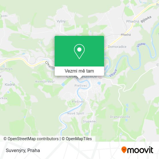Suvenýry mapa