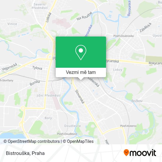 Bistrouška mapa