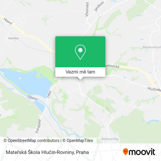 Mateřská Škola Hlučín-Rovniny mapa