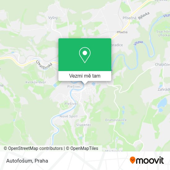 Autofošum mapa