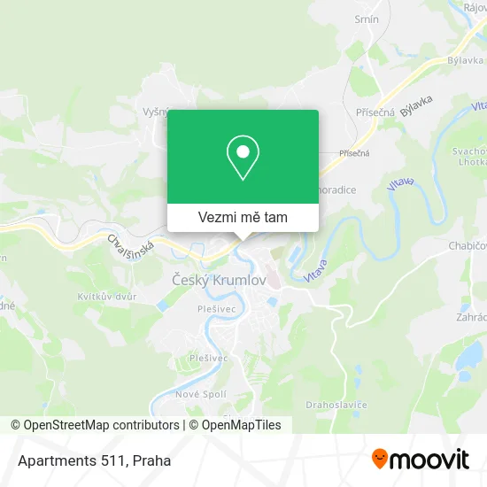 Apartments 511 mapa