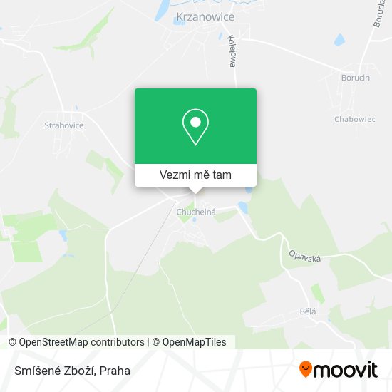 Smíšené Zboží mapa