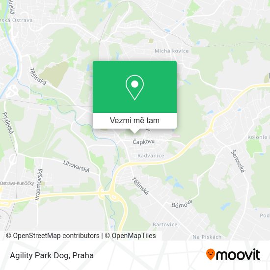 Agility Park Dog mapa