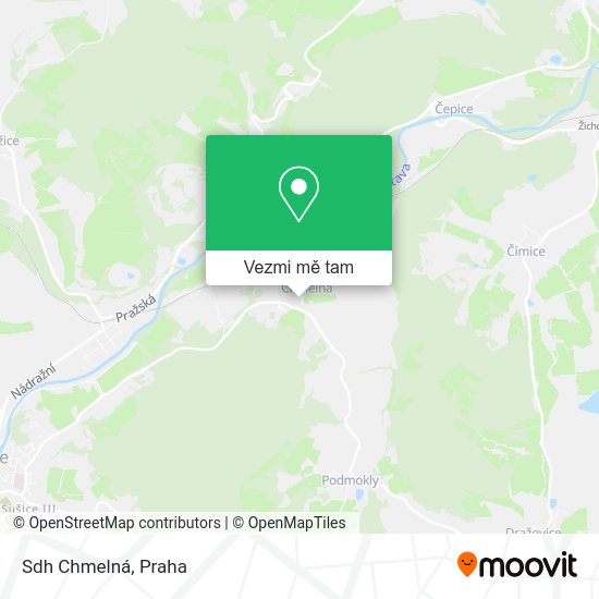 Sdh Chmelná mapa
