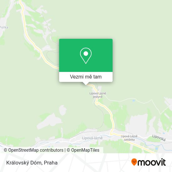 Královský Dóm mapa
