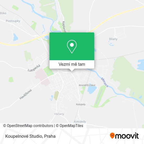 Koupelnové Studio mapa