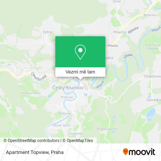 Apartment Topview mapa