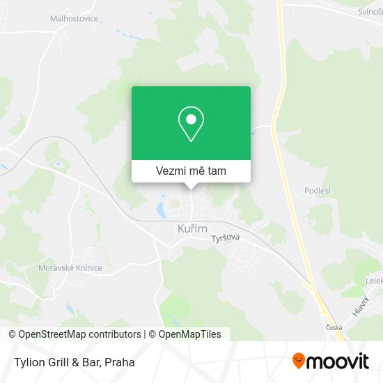 Tylion Grill & Bar mapa