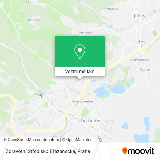 Zdravotní Středisko Březenecká mapa