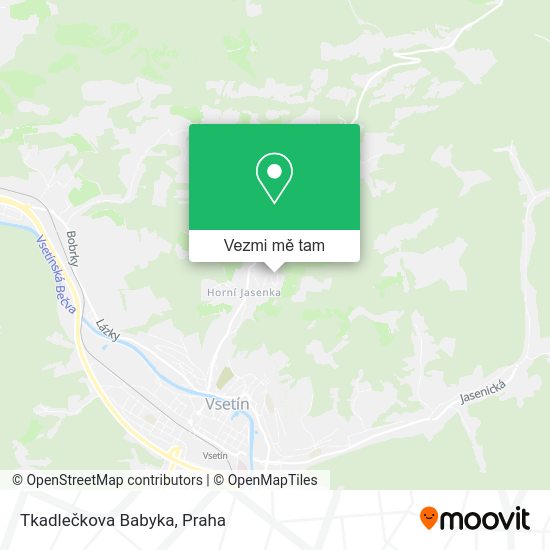 Tkadlečkova Babyka mapa