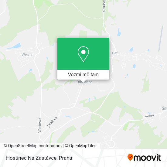 Hostinec Na Zastávce mapa