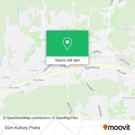 Dům Kultury mapa