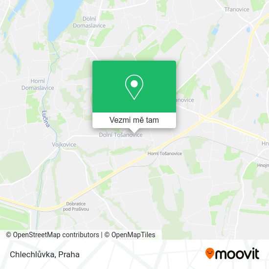 Chlechlůvka mapa