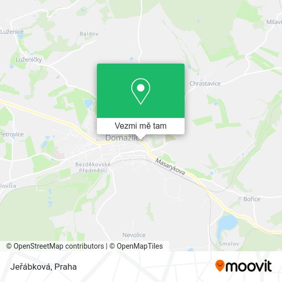 Jeřábková mapa