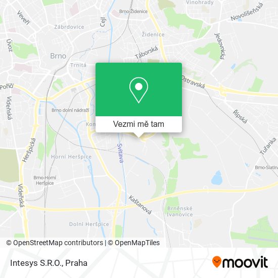 Intesys S.R.O. mapa