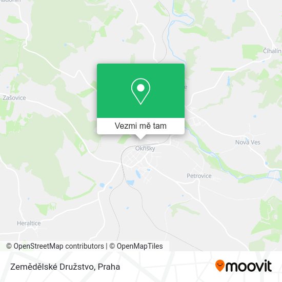 Zemědělské Družstvo mapa