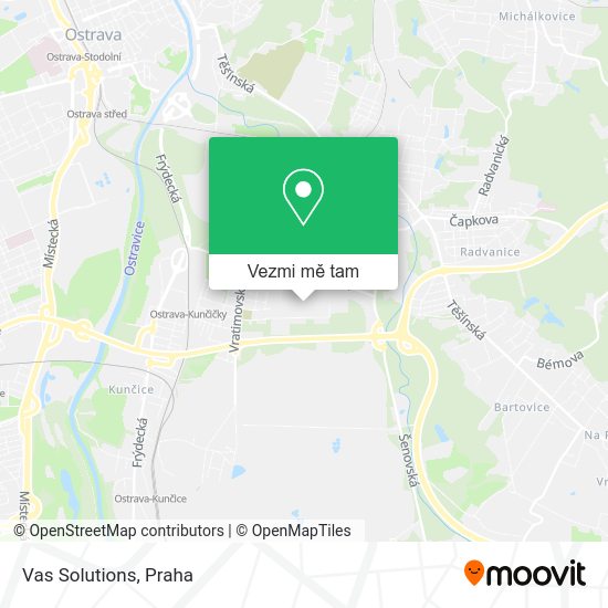 Vas Solutions mapa