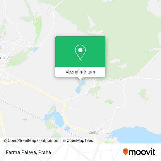 Farma Pálava mapa