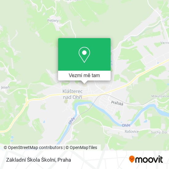 Základní Škola Školní mapa