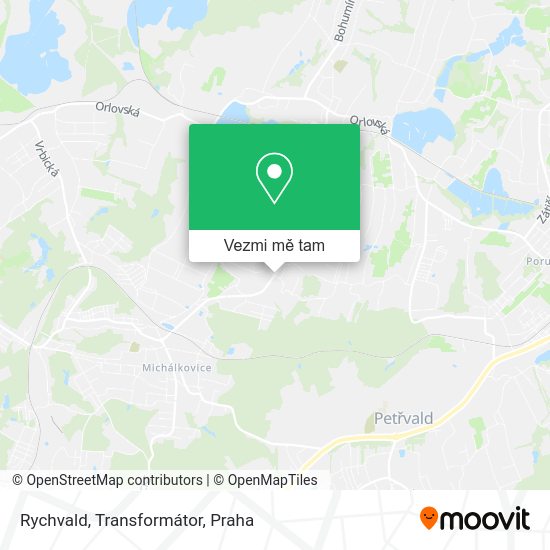 Rychvald, Transformátor mapa