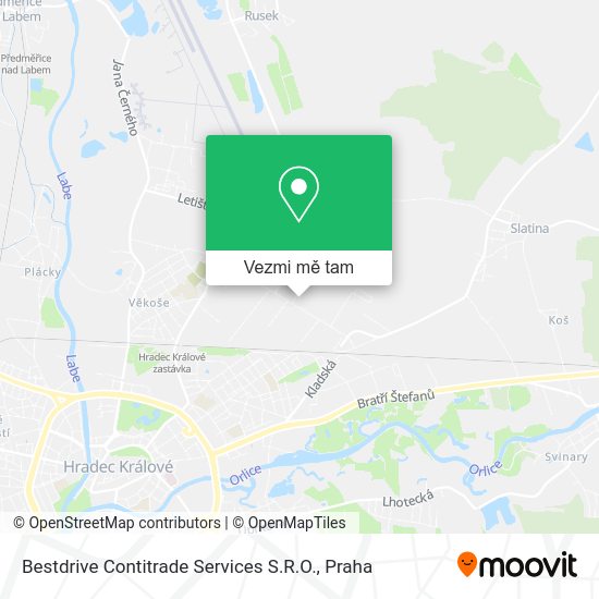 Bestdrive Contitrade Services S.R.O. mapa