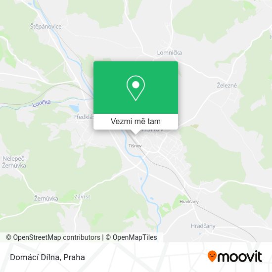 Domácí Dílna mapa