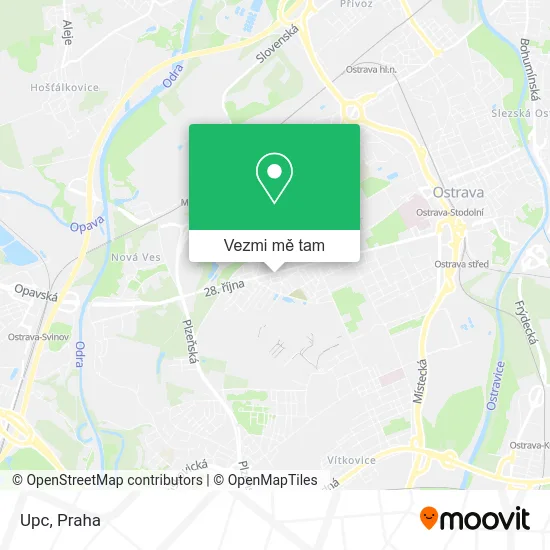 Upc mapa