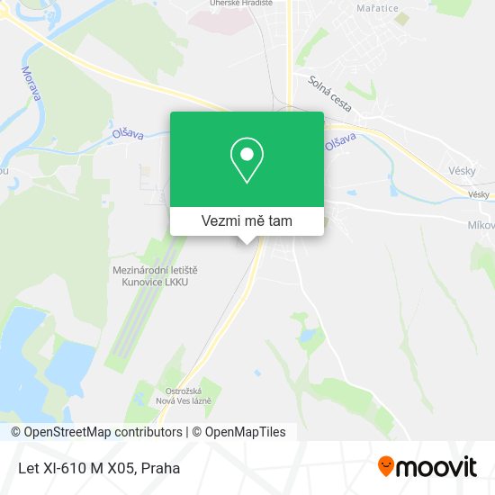 Let Xl-610 M X05 mapa