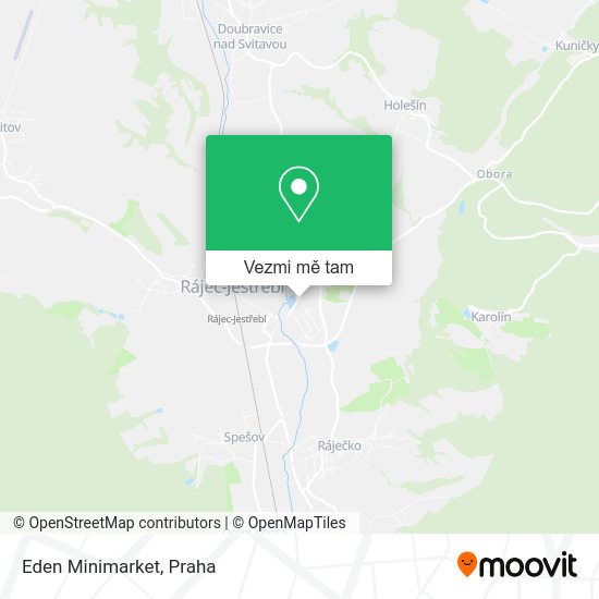 Eden Minimarket mapa