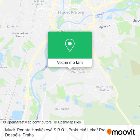 Mudr. Renata Havlíčková S.R.O. - Praktické Lékař Pro Dospělé mapa