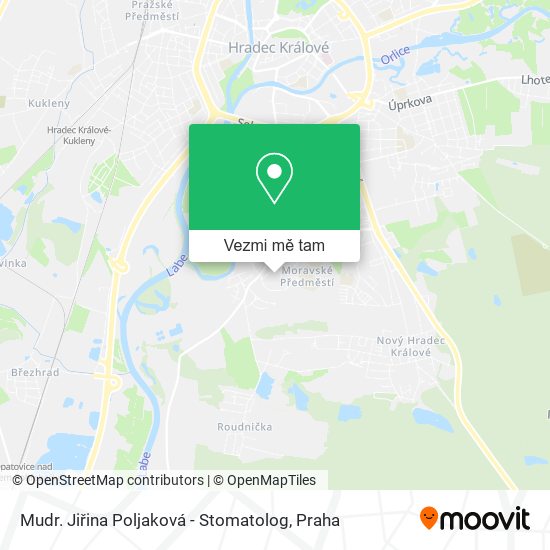 Mudr. Jiřina Poljaková - Stomatolog mapa
