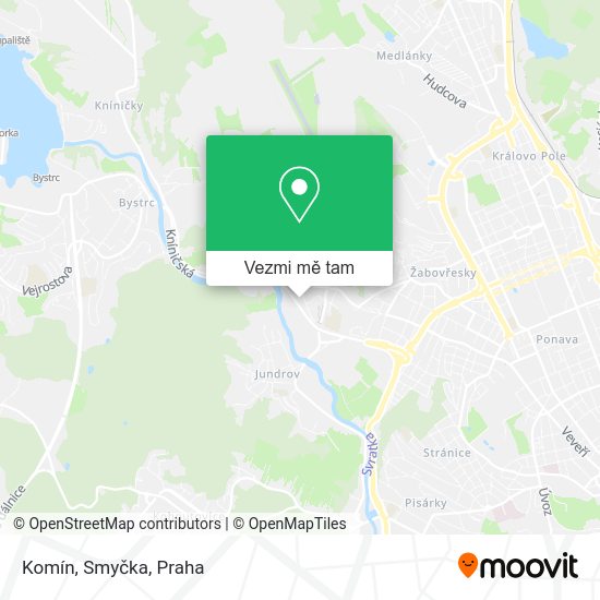 Komín, Smyčka mapa