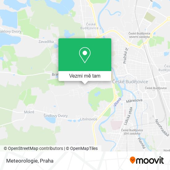 Meteorologie mapa