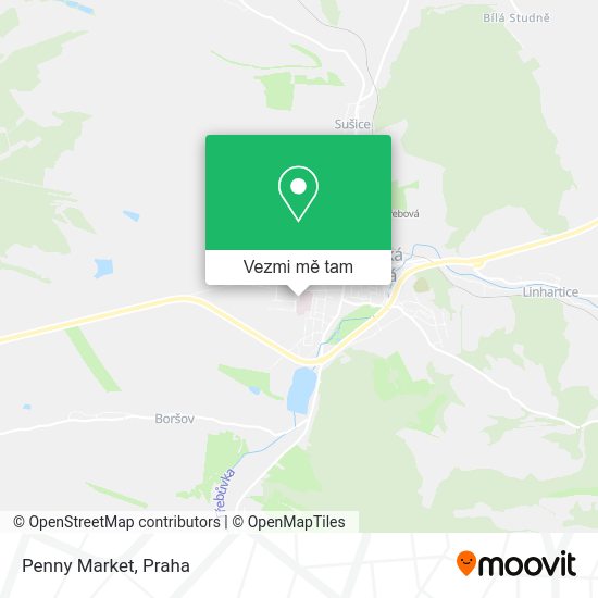 Penny Market mapa