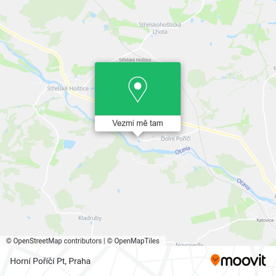 Horní Poříčí Pt mapa